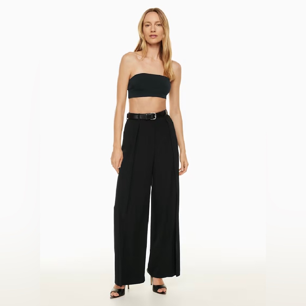 Aritzia Babaton Marmont Black High-rise Wide-leg Wide-Leg Formal Evening Pants - Picture 4 of 16